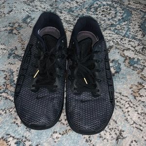 Nike Metcons Womens size 9.5 black and gold